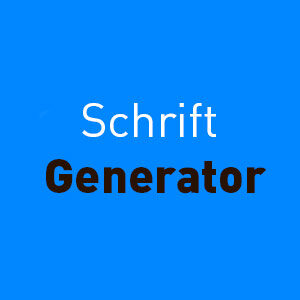 Schirift generator